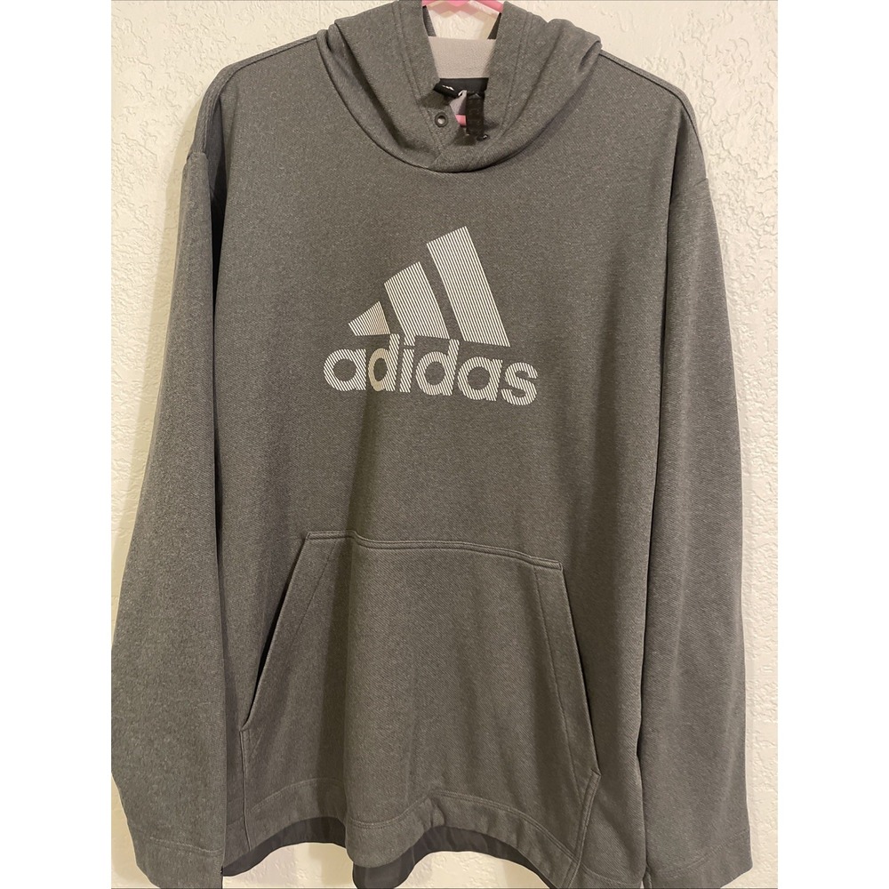 Adidas Men's Pullover Hoodie Sz. XXL (no Drawstring)